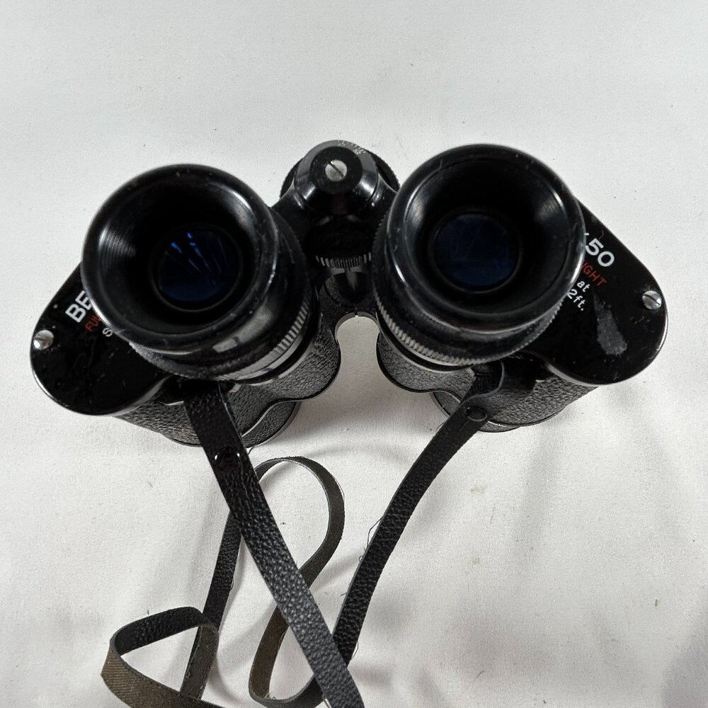 BELMONT 7 X 50 ZOOM, LIGHTWEIGHT BINOCULARS W/FULLY COATED LENSES W/COVERS